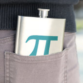 Pi aangepaste monogram-kolf flacon (Voorbeeld)