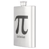 Pi aangepaste monogram-kolf heupfles (Links)