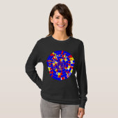 Pi Abstract 08 T-shirt (Voorkant volledig)