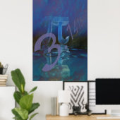 Pi abstract poster (Thuiskantoor)