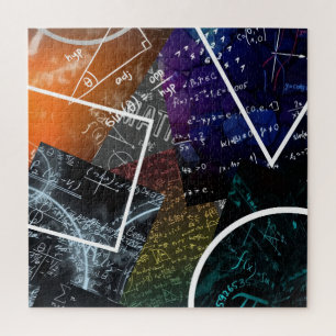 Pi Abstrait : Puzzle d'art mathématique