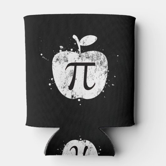 Pi Apple Pie Funny Blikjeskoeler (Achterkant)