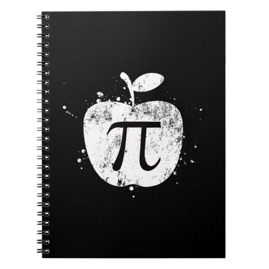 Pi Apple Pie Funny Notitieboek (Voorkant)