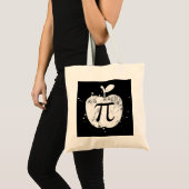 Pi Apple Pie Funny Tote Bag (Voorkant (product))