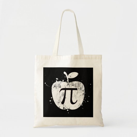 Pi Apple Pie Funny Tote Bag (Voorkant)