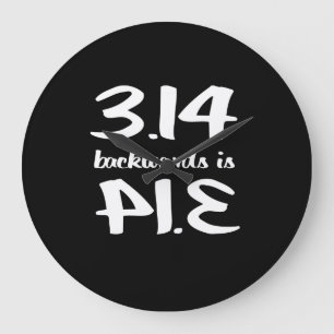 Pi Backwards is Pie Grote Klok