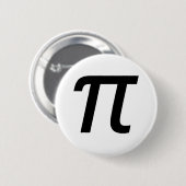 Pi Badge Ronde Button 5,7 Cm (Voorkant /achterkant)