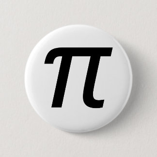 Pi Badge Ronde Button 5,7 Cm