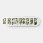 Pi-bord gebroken spook skateboard (Horizontaal)