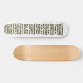 Pi-bord gebroken spook skateboard (Horizontaal)