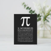 Pi Briefkaart (Staand voorkant)