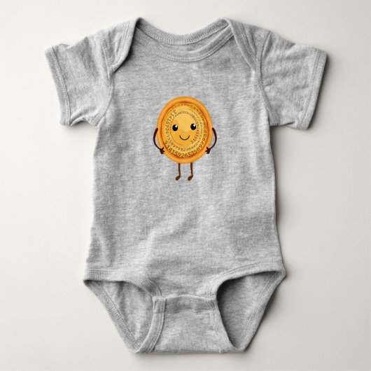 Pi, Cartoon taart Romper (Voorkant)