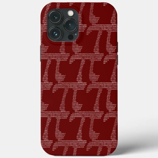 Pi Case-Mate iPhone Case (Achterkant)