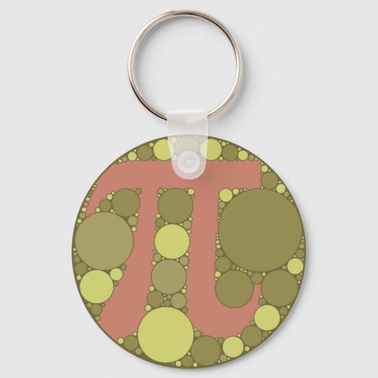 Pi Colorblind Colors Sleutelhanger (Voorkant)