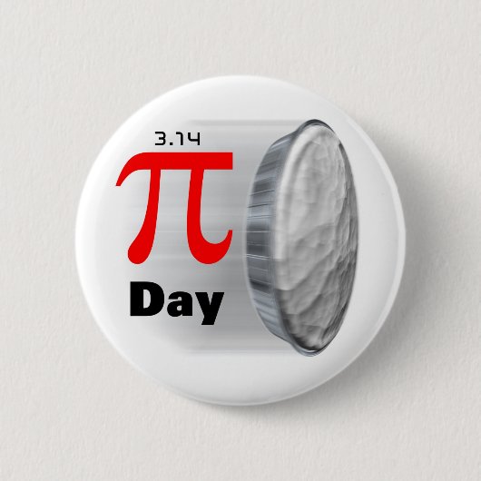 Pi Dag - 14 maart Button (Voorkant)