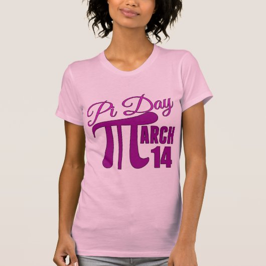 Pi Dag 14 maart T-shirt (Voorkant)