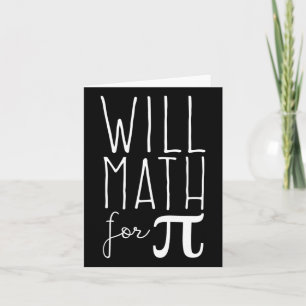 Pi Dag 14 maart Wiskunde minnaar Science Funny 3.1 Kaart