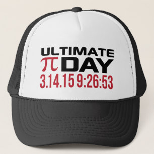 Pi Dag 2015 3.14.15 9:26 Wiskunde T-Hemden en Gift Trucker Pet