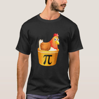 Pi-dag 2020 Kip Pot Pi-dag Taart Wiskunde Geek 314 T-shirt