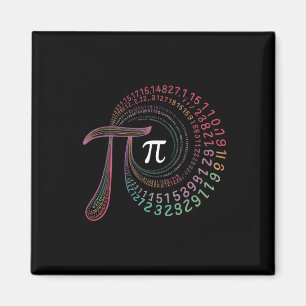 PI Dag 3.14159 PI Symbool Wetenschap en Wiskunde D Magneet