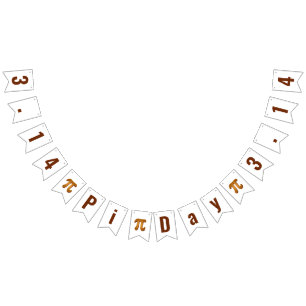 PI Dag 3.14 Bunting Flags Vlaggetjes