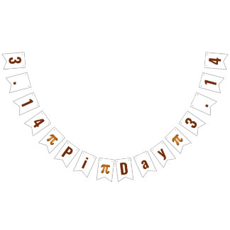 PI Dag 3.14 Bunting Flags Vlaggetjes