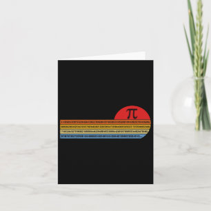 Pi Dag 3.14 - Grappige Wiskunde Leraar Student G Kaart