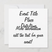 Pi Dag 3.14 Kaart (Achterkant)