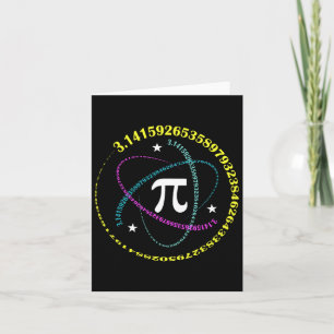 Pi Dag 3.14 Pi Dag Grappige Wiskunde Liefhebber Ha Kaart