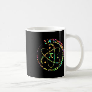 PI Dag 3.14 Spiral PI Nummer Wiskunde Docent Vrouw Koffiemok