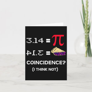PI Dag 3.15 PI Symbool Wetenschap en Wiskunde Doce Kaart
