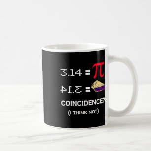 PI Dag 3.15 PI Symbool Wetenschap en Wiskunde Doce Koffiemok