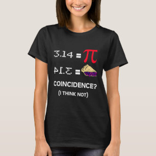 PI Dag 3.15 PI Symbool Wetenschap en Wiskunde Doce T-shirt