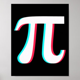 PI Dag Grappige Grafische Wiskunde Docent Student Poster