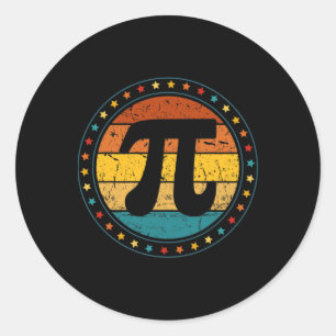 Pi Dag Grappige Wiskunde Leraren Happy Pi Day Wo Ronde Sticker