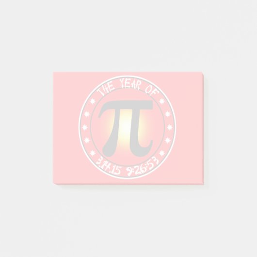 Pi Dag - Jaar van het Pi 3/14/15 9:26:53 Post-it® Notes (Voorkant)