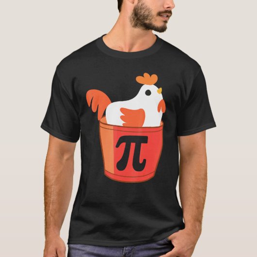 Pi-dag Kip Pot Pastei T-shirt (Voorkant)