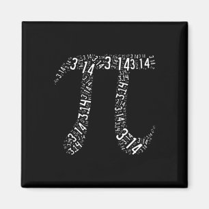 Pi Dag - Nerd Geek - Liefde Wiskunde Pi Symbool -  Magneet