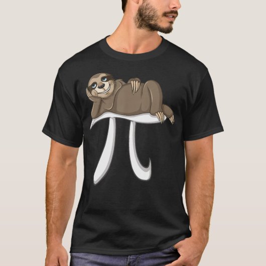 Pi Dag op postwiskundige Wiskunde diervriendelijkh T-shirt (Voorkant)