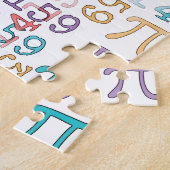 PI dag PI symbolen 3.14... Legpuzzel (Zijkant)