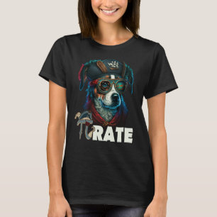 Pi Dag Piraat Hond 3 14 Wiskunde Natuurkunde Leraa T-shirt