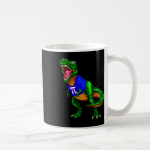 Pi-dag Rex Dinosaur T-shirt Wiskunde Cadeau Mannen Koffiemok