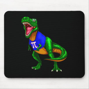 Pi-dag Rex Dinosaur T-shirt Wiskunde Cadeau Mannen Muismat
