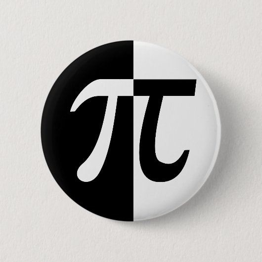 Pi Dag Ronde Button 5,7 Cm (Voorkant)