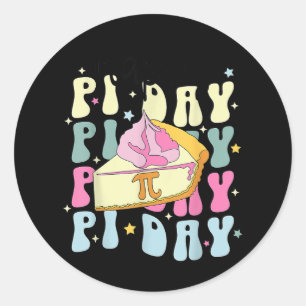 Pi Dag Shirt Kinder Pi Dag Shirt Vrouwen Pi Dag Wi Ronde Sticker