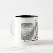 Pi Dag Tweekleurige Koffiemok (Voorkant links)