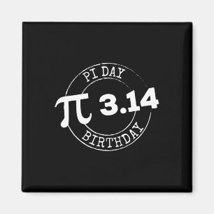 Pi Dag Verjaardag 3 14 maart 14 Wiskunde Nerd Geek Magneet