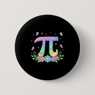 Pi-dag Vrouwen Kinderen Mannen Peuter Wiskunde Doc Ronde Button 5,7 Cm