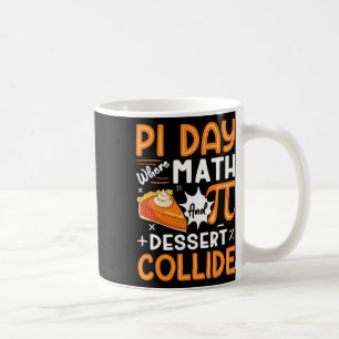 Pi dag waar Wiskunde en dessert botsen - Wiskunde Koffiemok