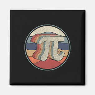 Pi Dag Wiskunde jaren 70 jaren 80 Reto Pi Symbool Magneet